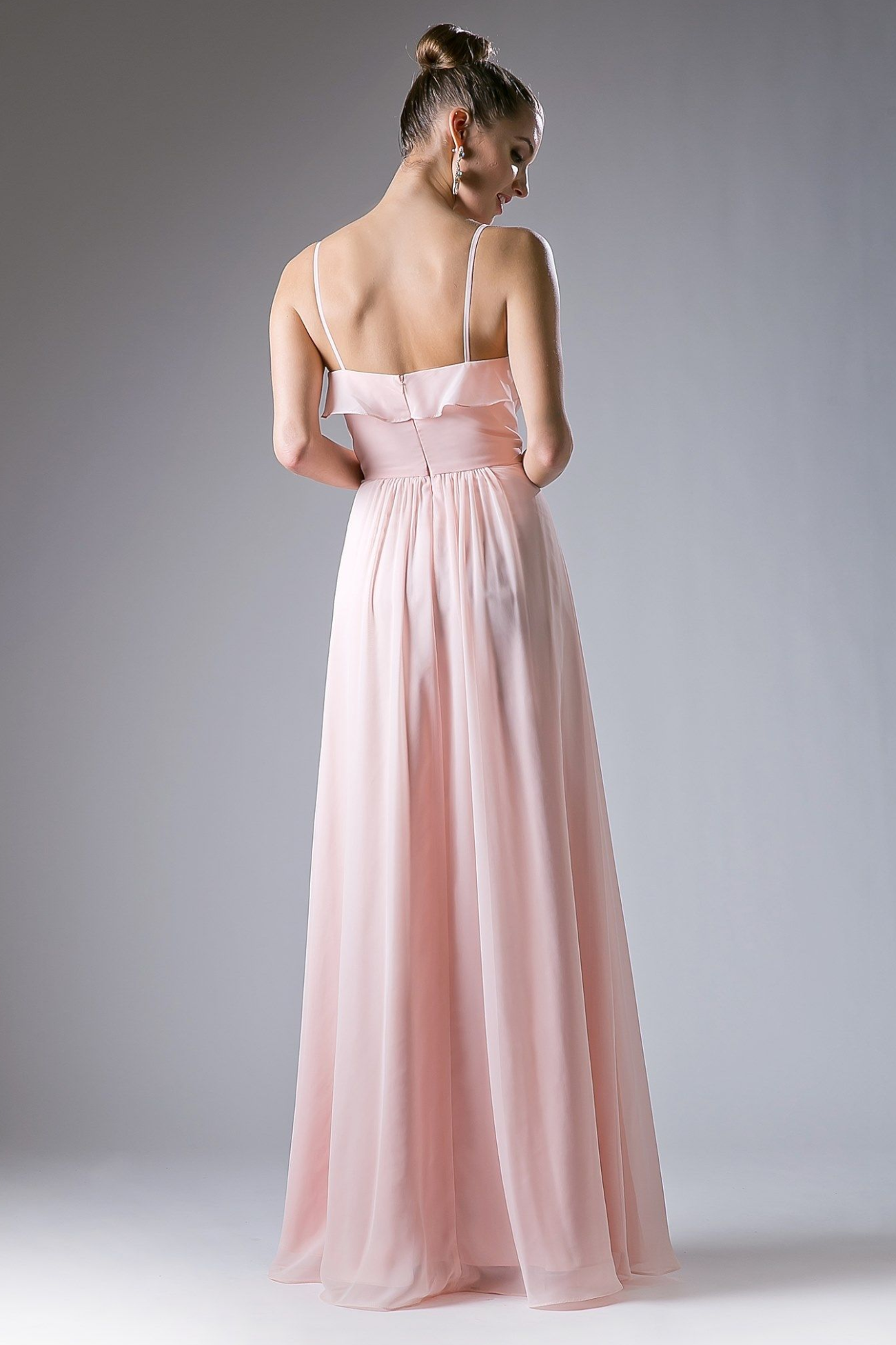 Chiffon Long Empire Waist Dress