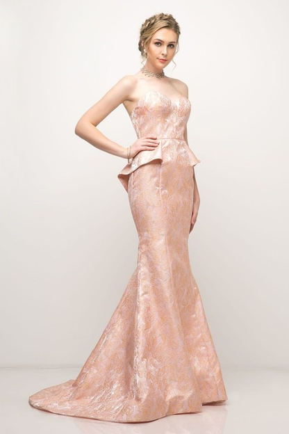 Satin Sheath Gown