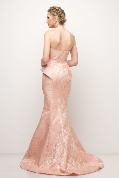 Satin Sheath Gown