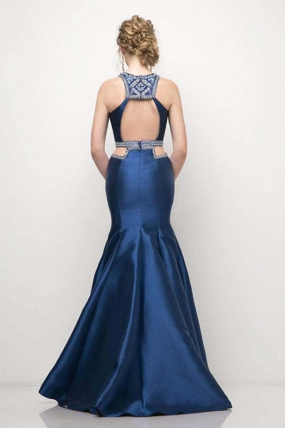 Halter Mermaid Mikado Gown