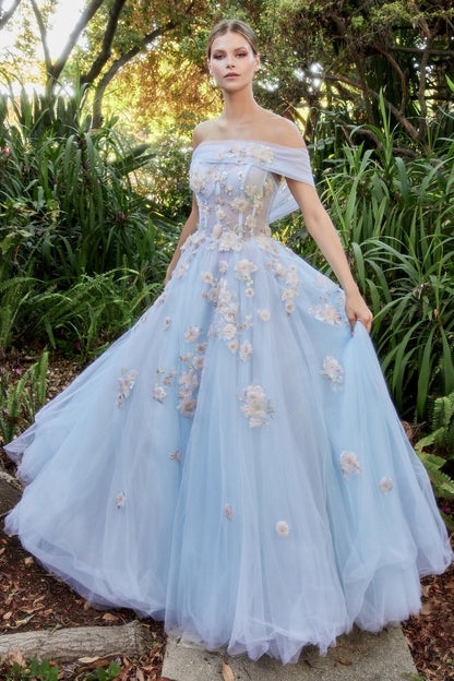 Fairytale Garden Couture Ball Gown