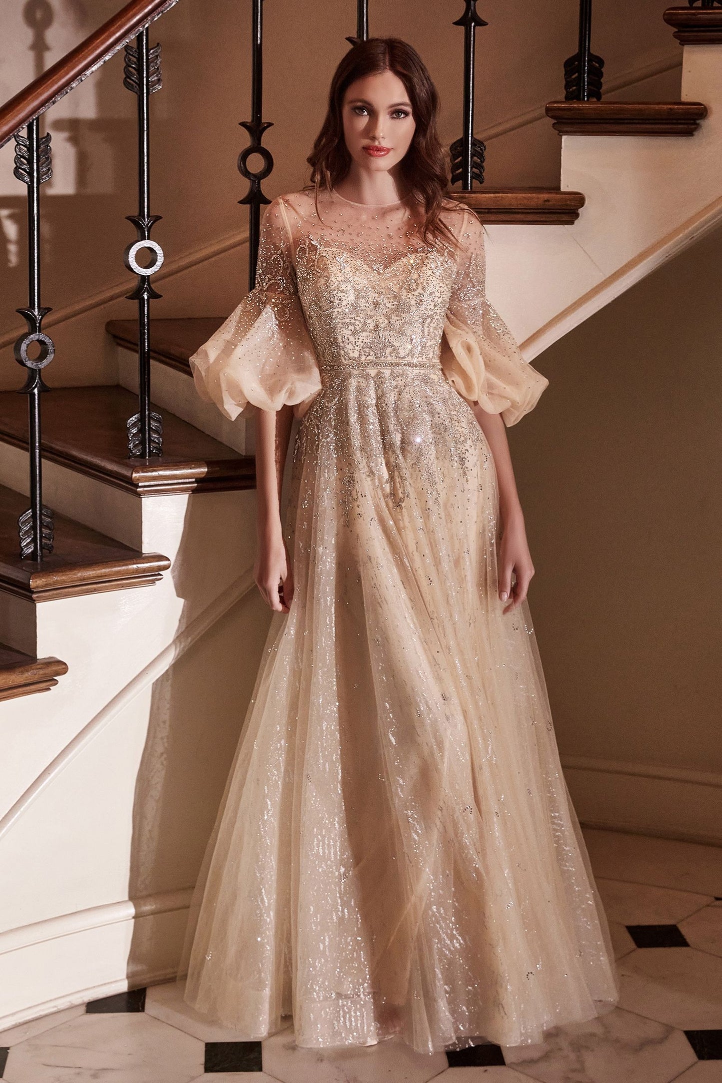 Champagne Ball Gown