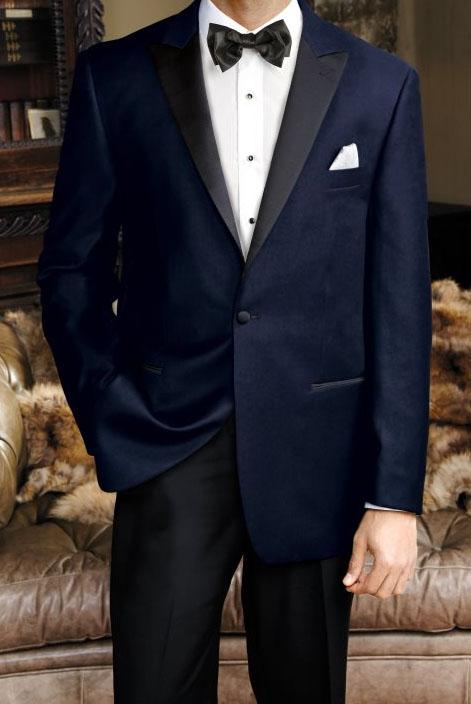 "Kensington" Black Velvet Dinner Jacket (Separates)