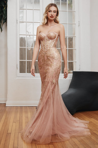 Strapless Mermaid Gown