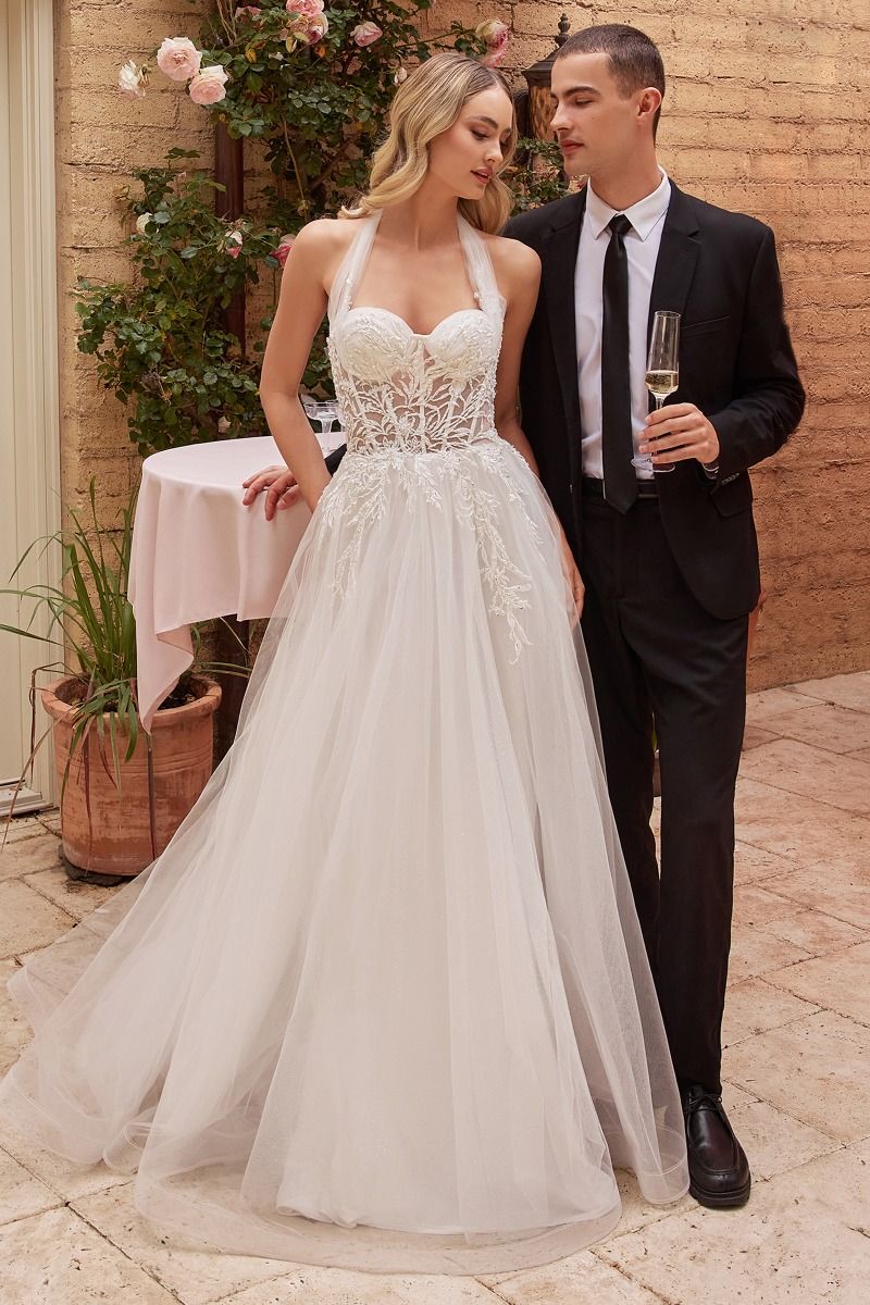 Strapless A-Line Bridal Gown