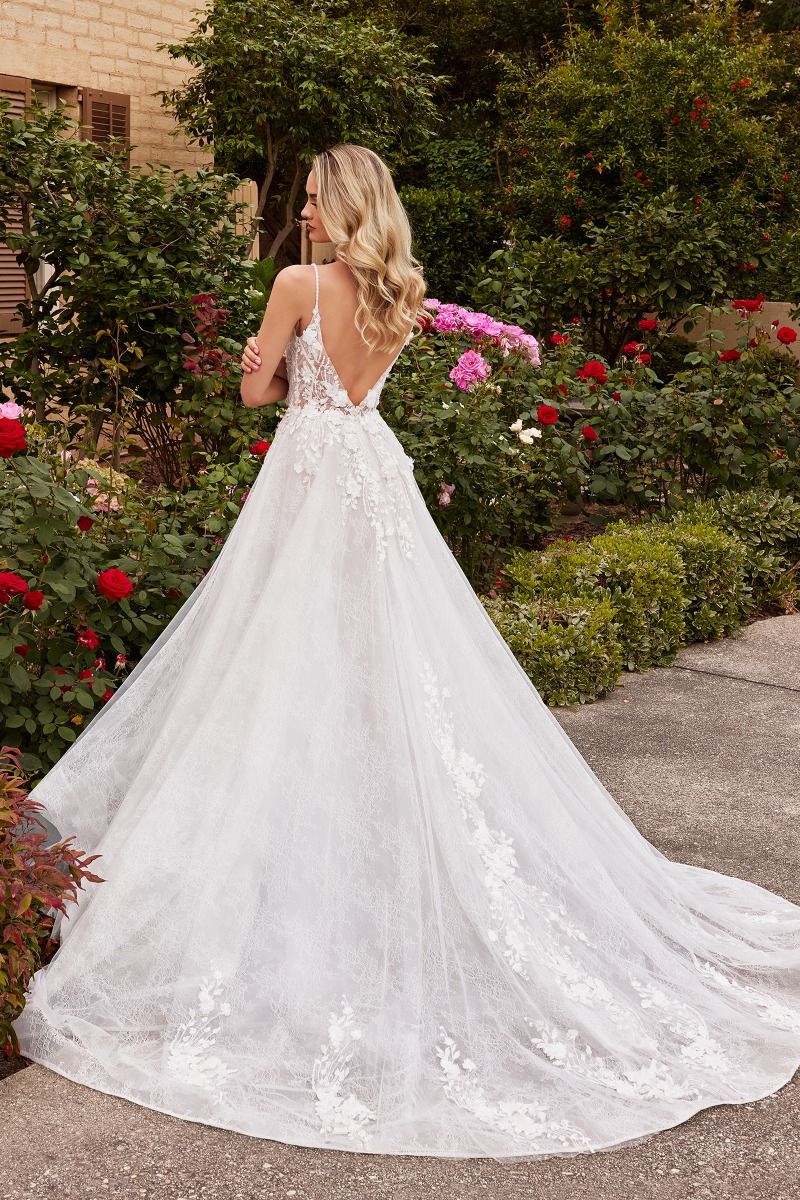 Layered Lace A-Line Bridal Gown