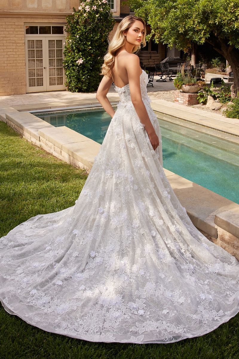 Strapless Wedding Ball Gown