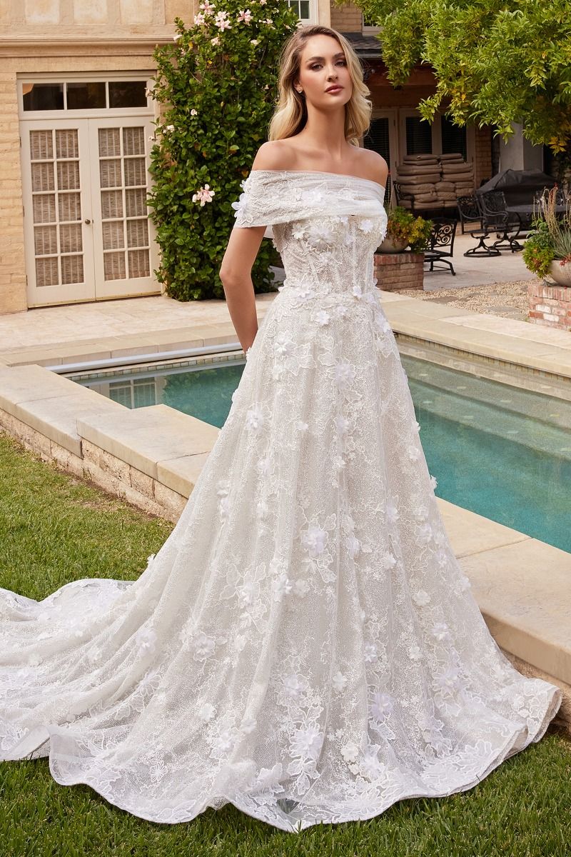 Strapless Wedding Ball Gown