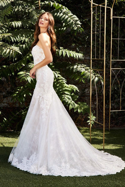 Strapless Wedding Gown