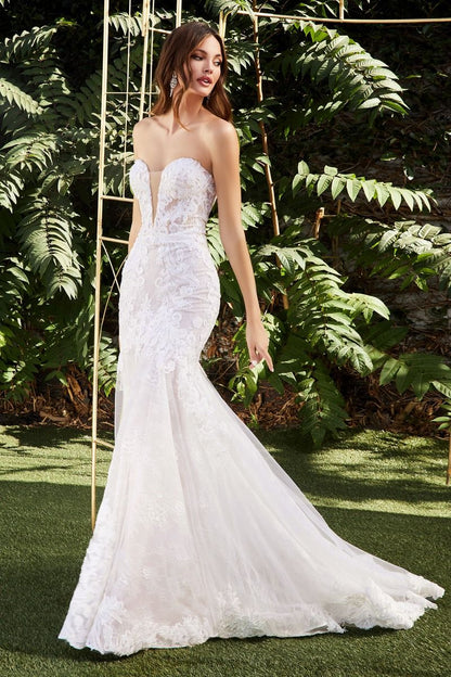 Strapless Wedding Gown