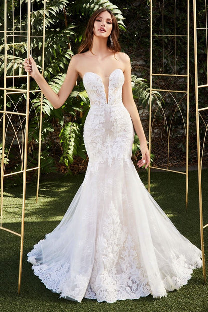 Strapless Wedding Gown