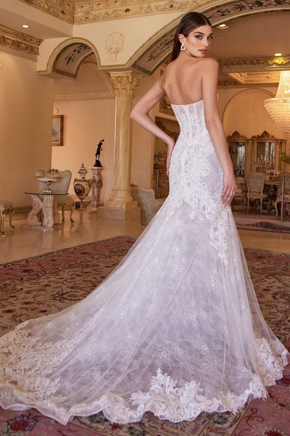 Strapless Wedding Gown