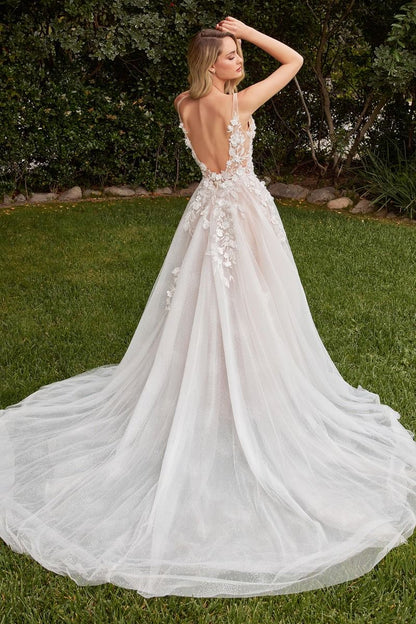 A-Line Wedding Gown With Removable Sleeves