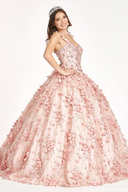 Beads and Jewel Embellished Bodice Sweetheart Quinceanera Dress