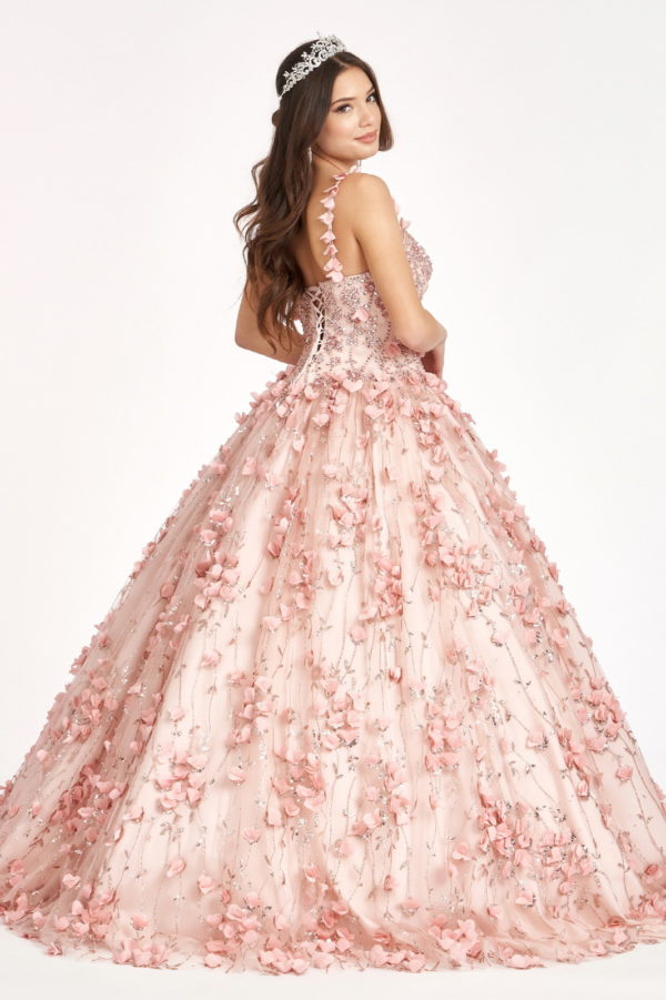 Beads and Jewel Embellished Bodice Sweetheart Quinceanera Dress