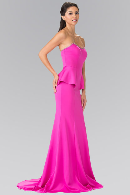 Strapless Mermaid Long Dress