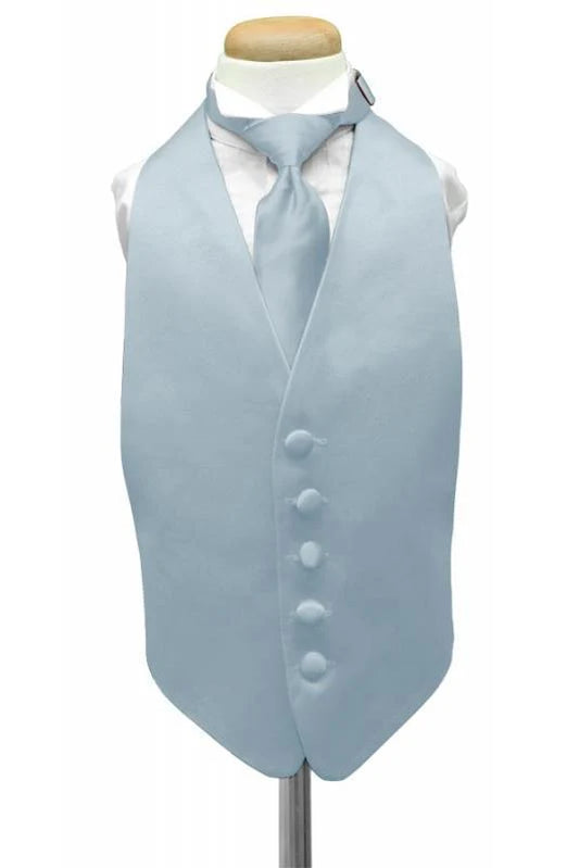 Luxury Satin Kids Tuxedo Vest 2