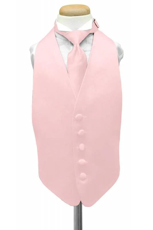 Luxury Satin Kids Tuxedo Vest 2