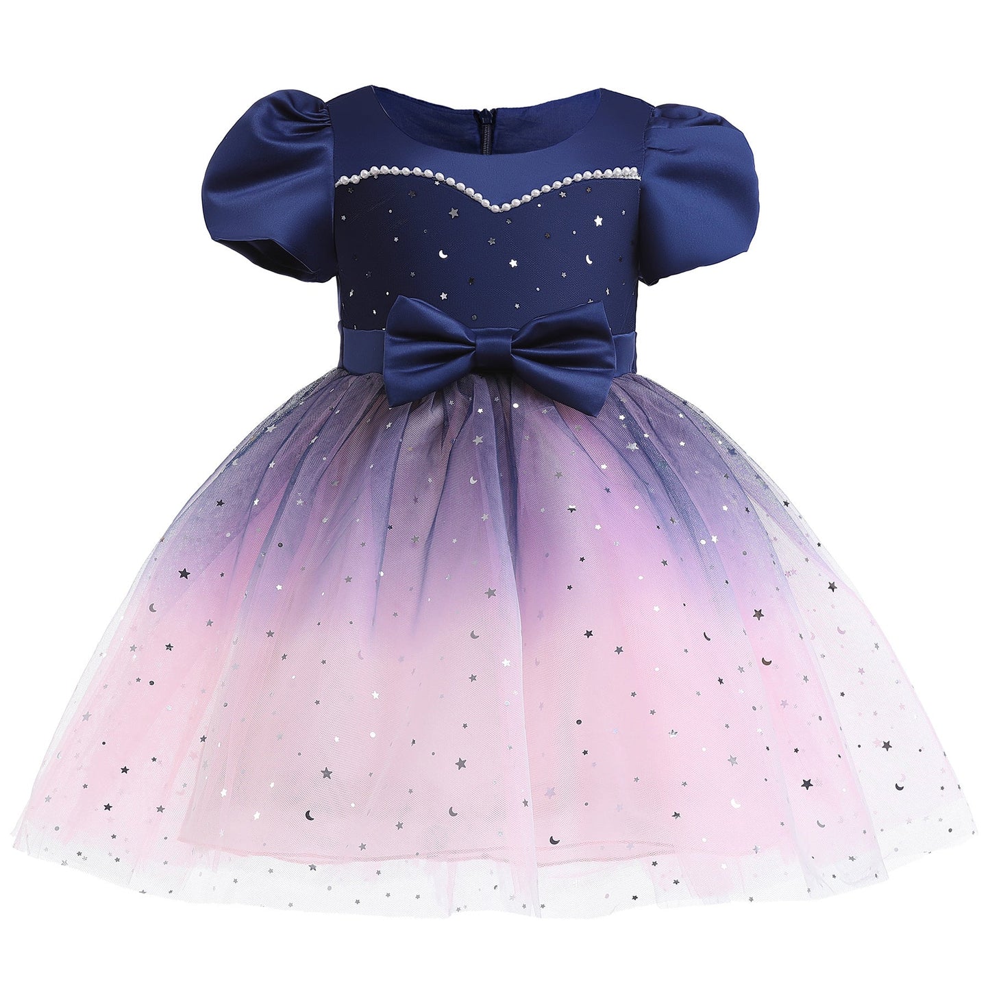 Baby Girl Frozen Elsa Princess Dress Birthday Tutu Formal Western Style Dress