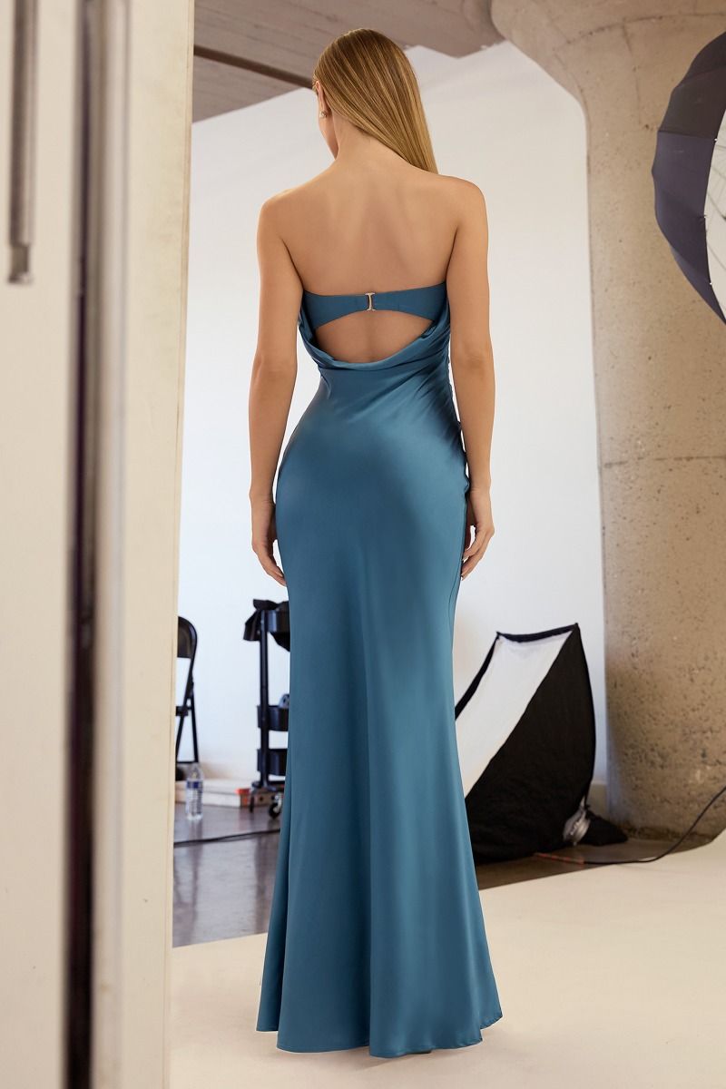 Strapless mermaid dress