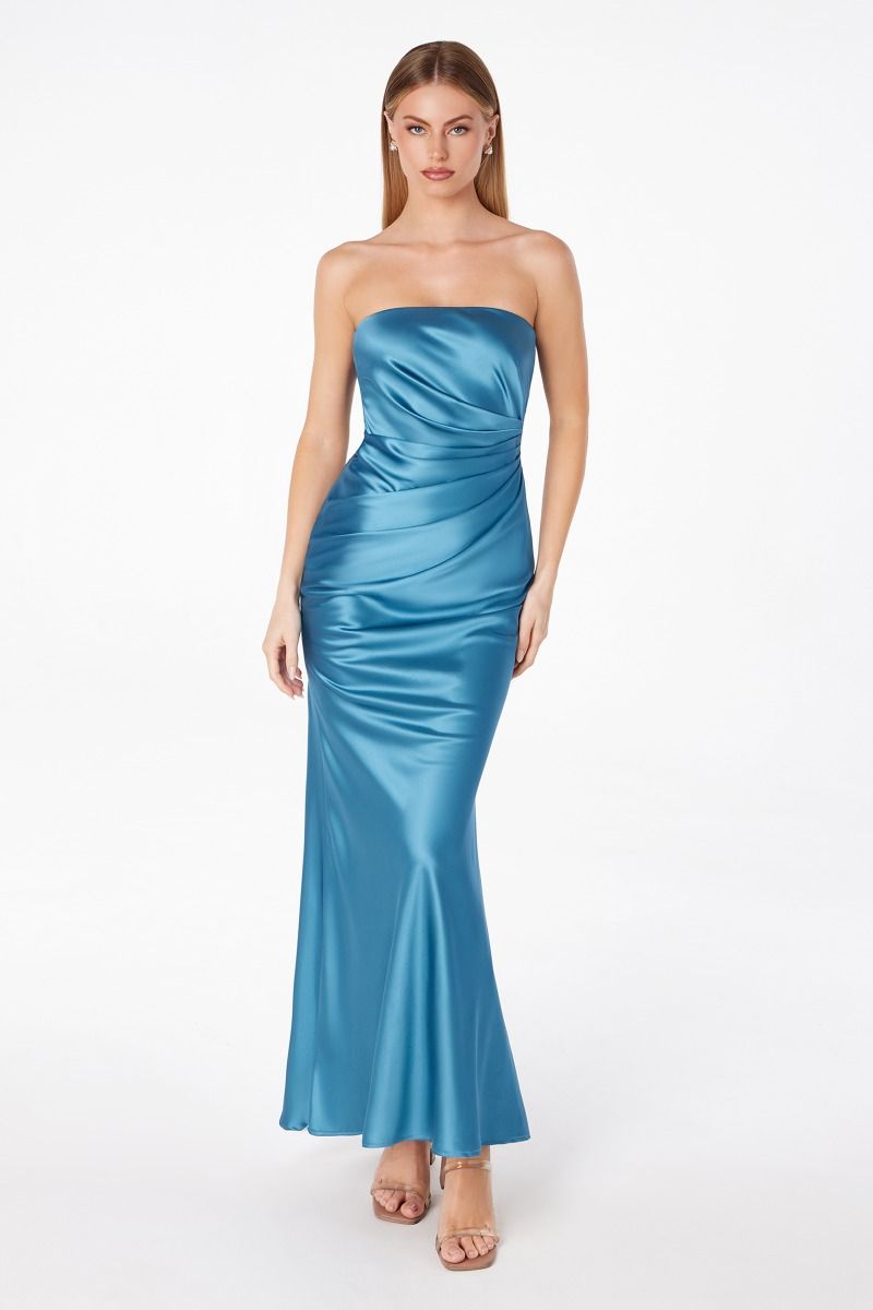 Strapless mermaid dress