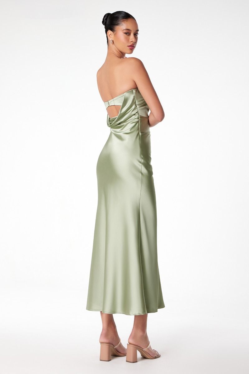 Strapless mermaid dress