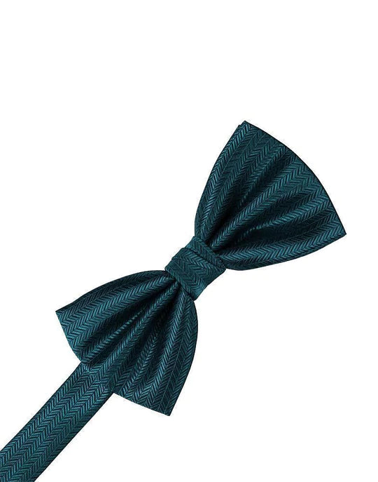 Herringbone Kids Bow Tie