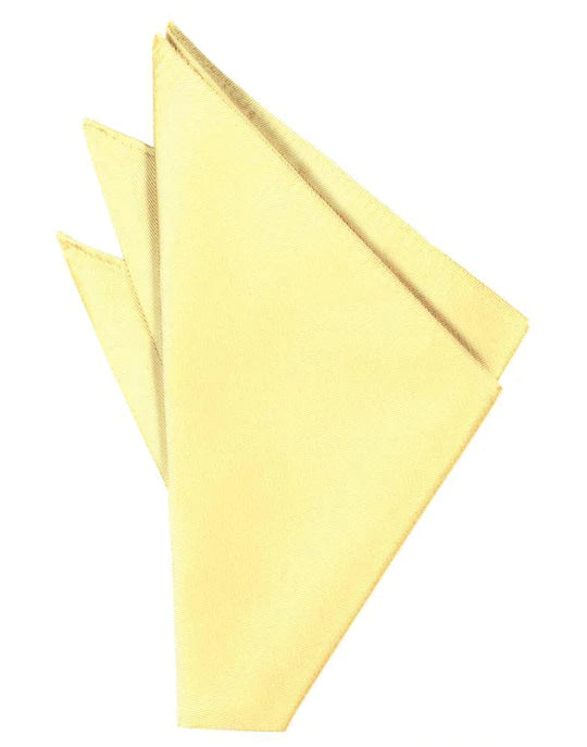 Solid Twill Pocket Square