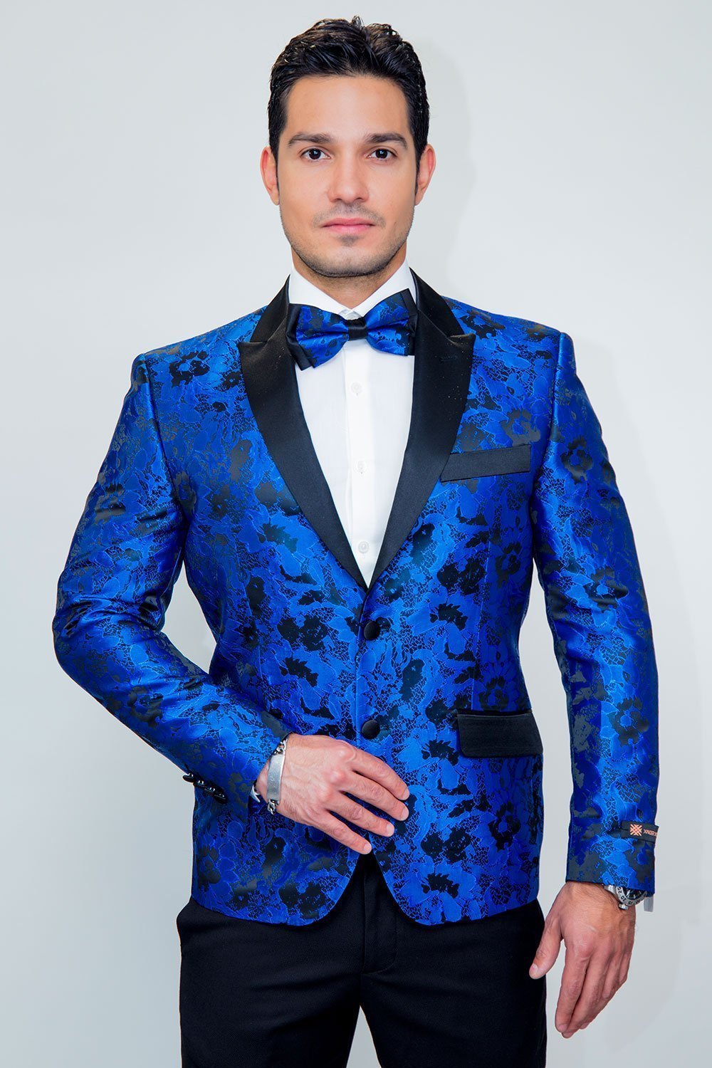 Amsterdam Tuxedo Jacket Peak - XS / Royal Blue - Venta 