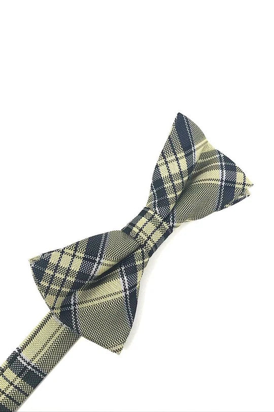 Madison Plaid Kids Bow Tie