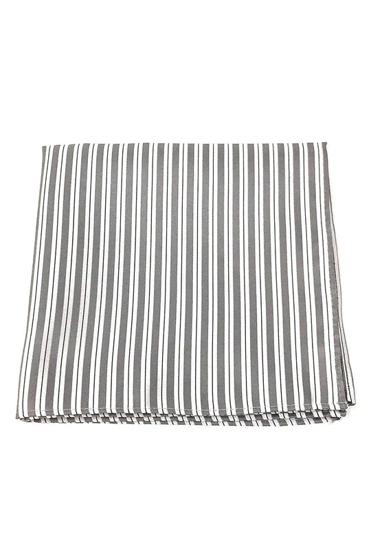 Newton Stripe Pocket Square