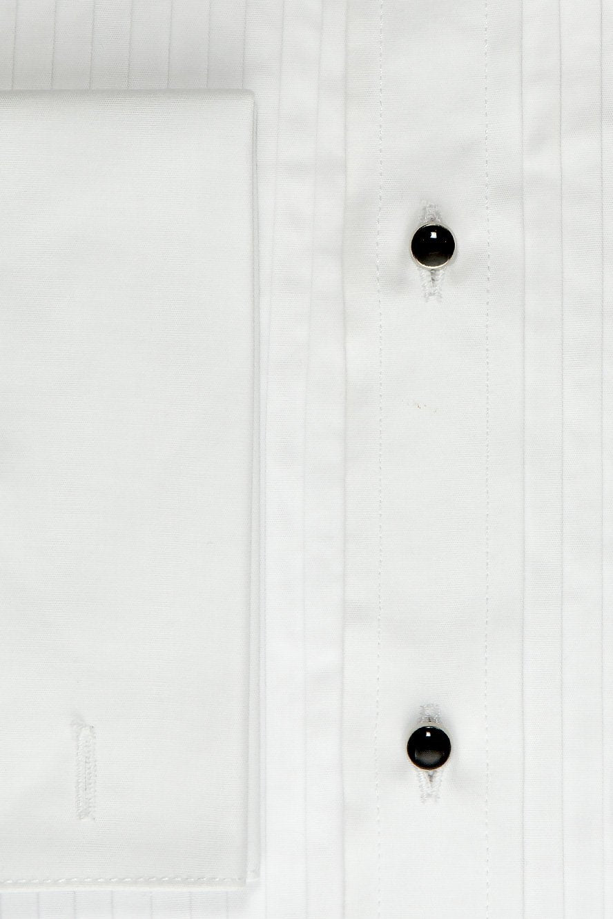 Charles White Spread Collar Tuxedo Shirt - Camisa Caballero