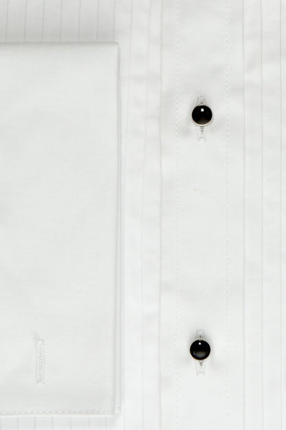 Charles White Spread Collar Tuxedo Shirt - Camisa Caballero