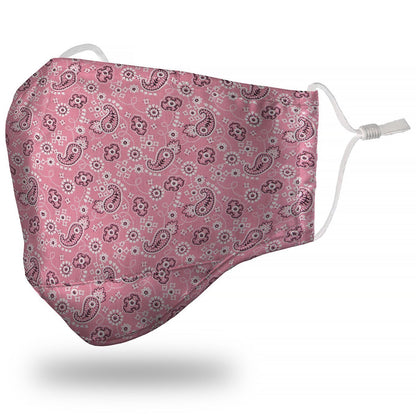 Face Mask Adult - Bandana Pink - Face Mask