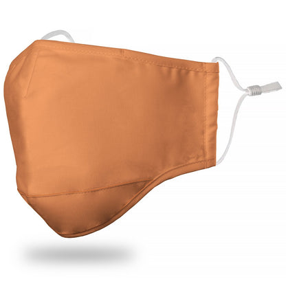 Face Mask Adult - Solid Orange - Face Mask