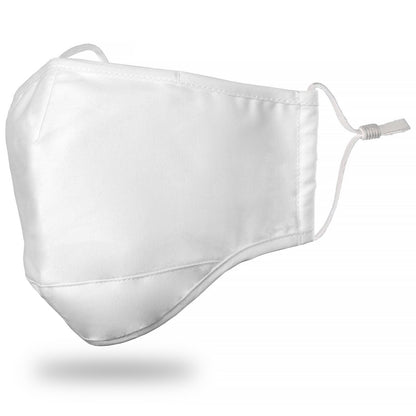 Face Mask Adult - Solid White - Face Mask