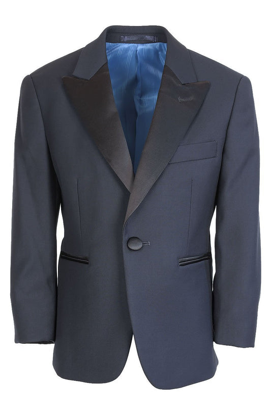 Fitzgerald Kids Tuxedo Jacket Peak (Separates) - 3 Boys / 