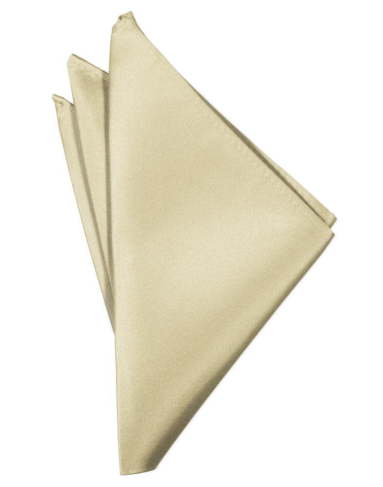 Luxury Satin Pocket Square - Bamboo - Pañuelo Caballero