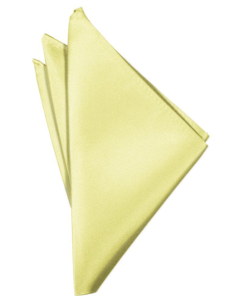 Luxury Satin Pocket Square - Banana - Pañuelo Caballero