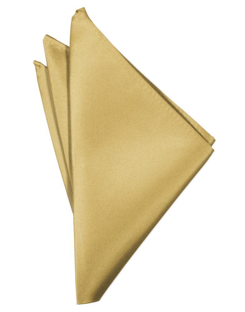 Luxury Satin Pocket Square - Harvest Maize - Pañuelo 