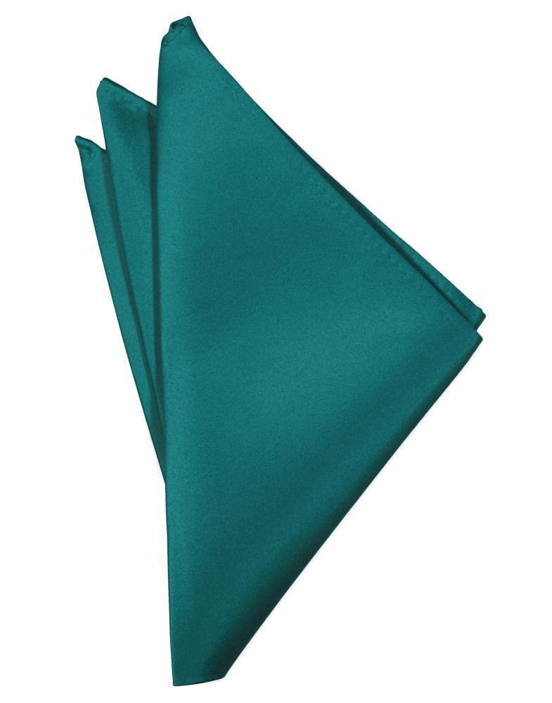 Luxury Satin Pocket Square - Jade - Pañuelo Caballero