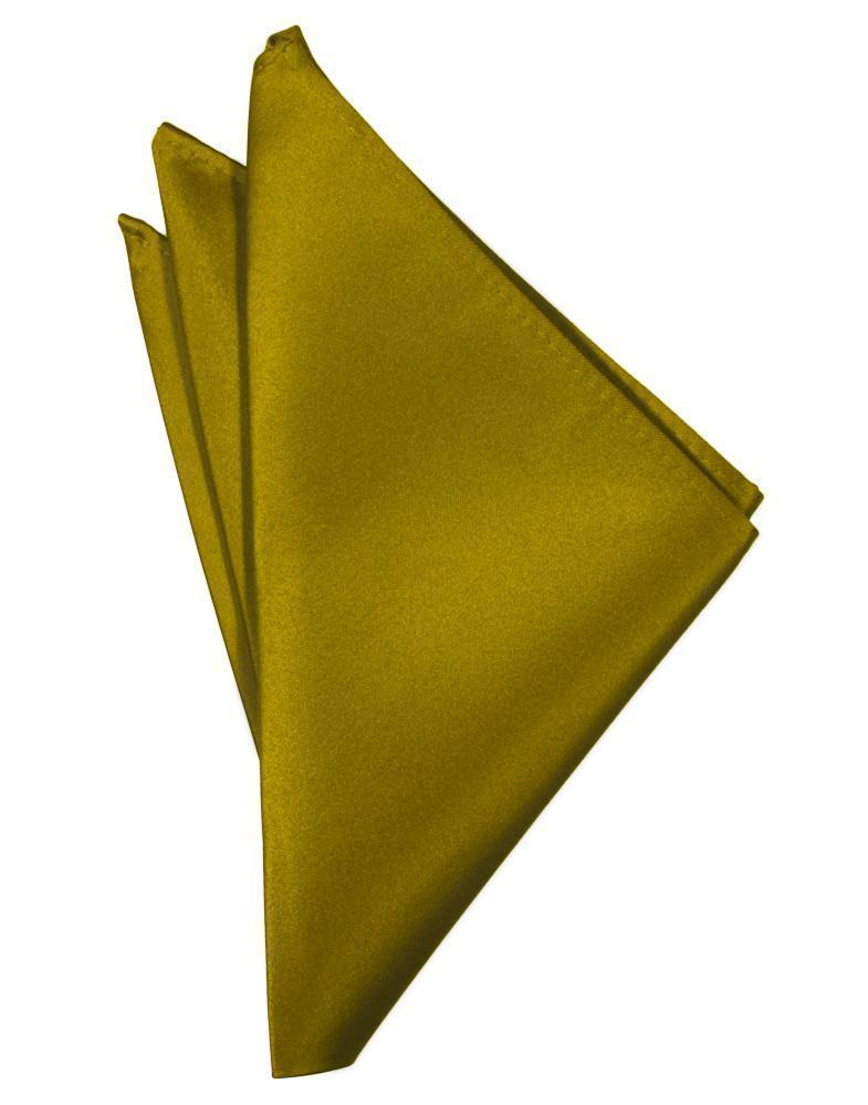 Luxury Satin Pocket Square - New Gold - Pañuelo Caballero