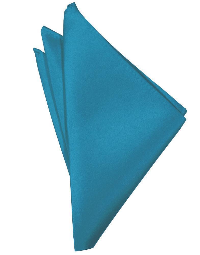 Luxury Satin Pocket Square - Pacific - Pañuelo Caballero