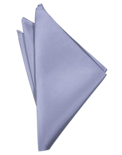 Luxury Satin Pocket Square - Periwinkle - Pañuelo Caballero