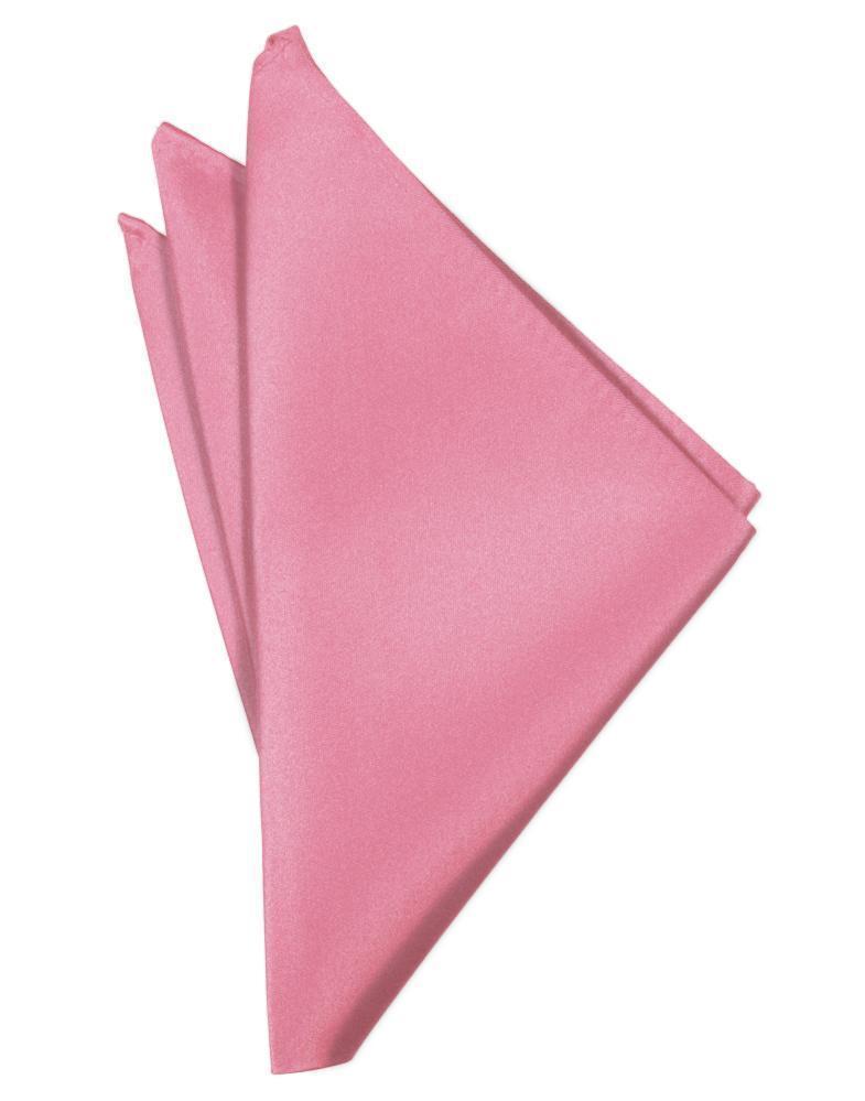 Luxury Satin Pocket Square - Rose Petal - Pañuelo Caballero