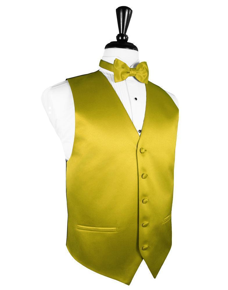 Luxury Satin Tuxedo Vest 5 - XS / Willow - Chaleco Caballero