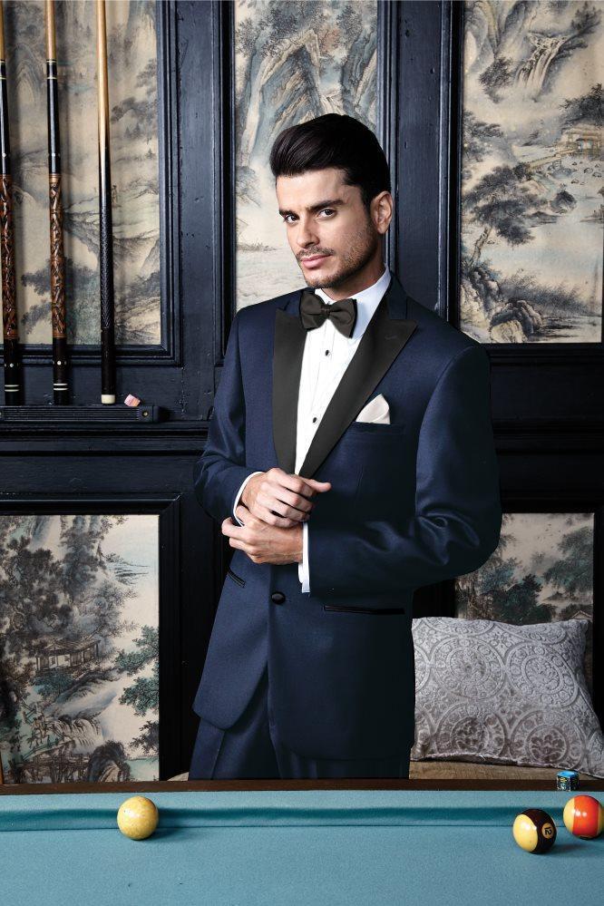 Milan Midnight Navy Tuxedo Jacket Peak (Separates) - Venta 