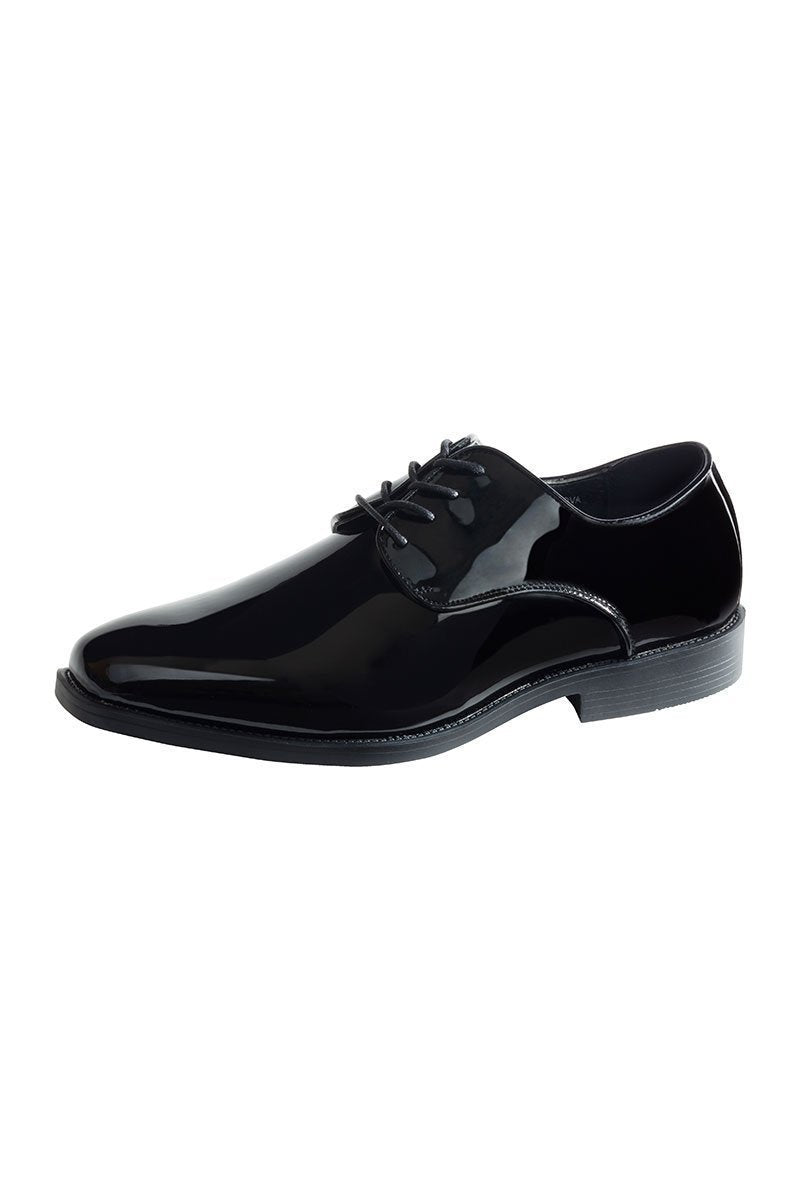 Nova Black Tuxedo Shoes - 7 / Wide (EE) / Black - zapatos 