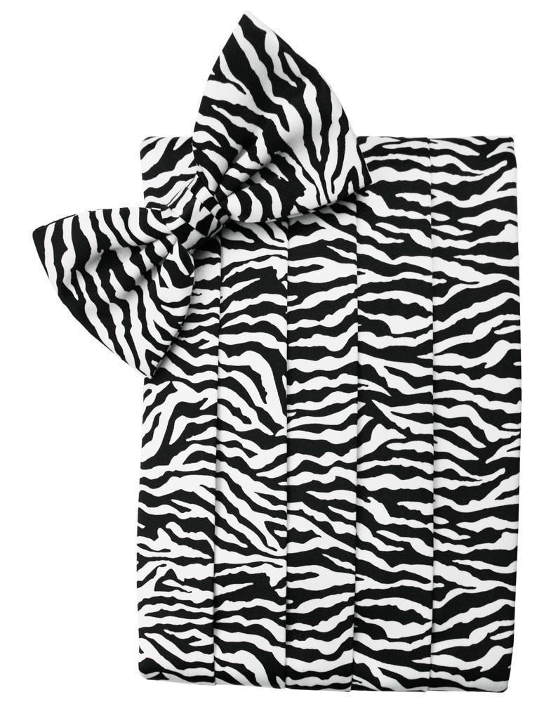 Novelty Cummerbund - Zebra - Faja caballero