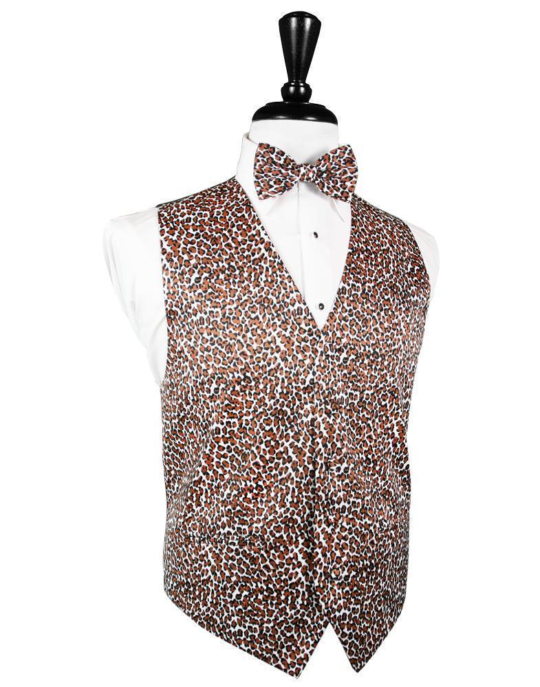 Novelty Tuxedo Vest - XS / Leopard - Chaleco Caballero